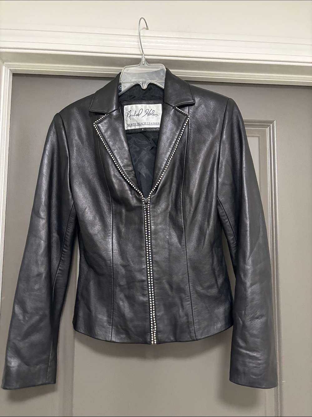 Michael Holan North Beach leather lambskin Jacket 4